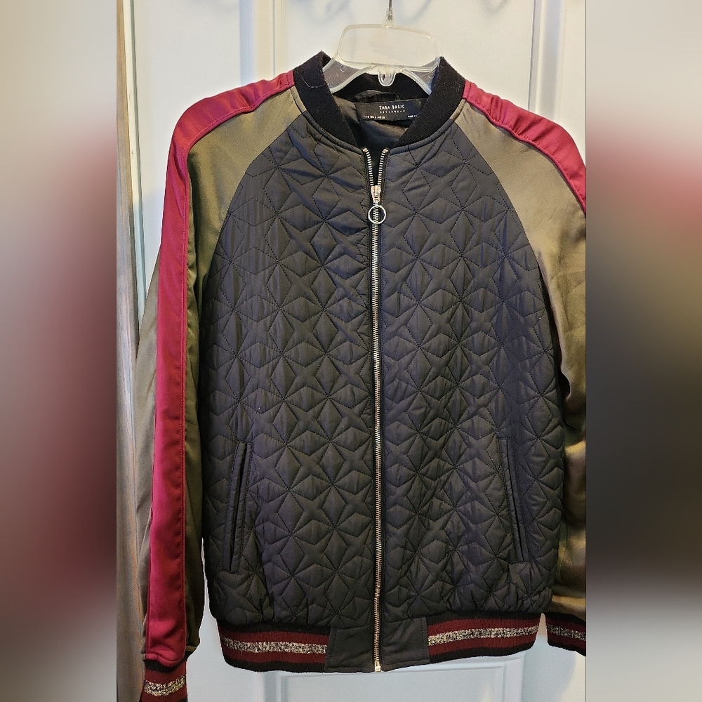 Zara embroidered jacket